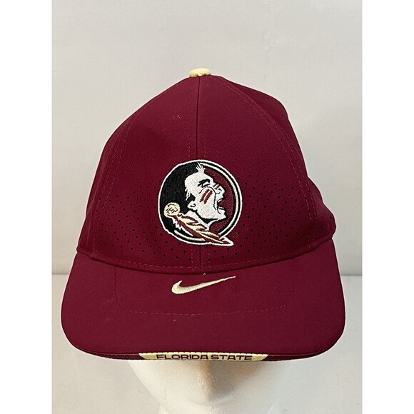 Nike Florida State Seminoles FSU Legacy91 Red Aerobill Adjustable Hat Cap Youth - Picture 1 of 10